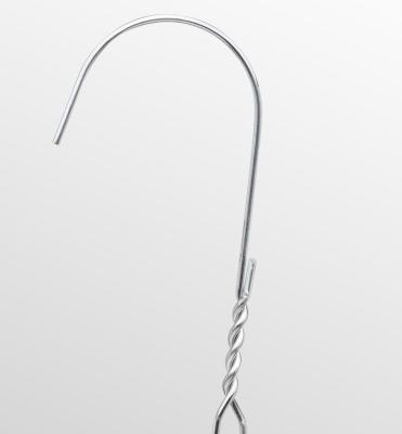 Sturdy Galvanized Wire Clothes Hanger Set For Ample Clothing Storage