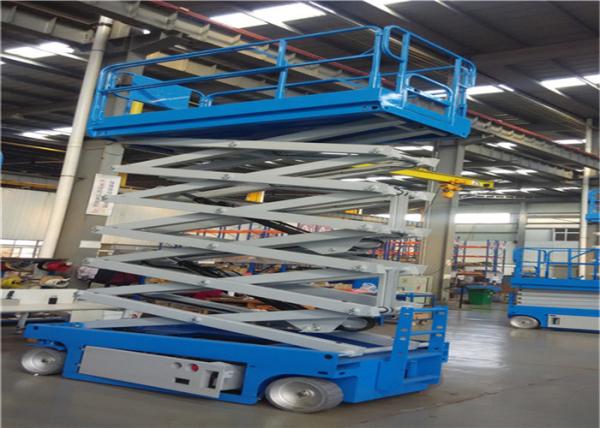 10 M Standard Self Propelled Electric Scissor Lift Automatic 25 Amp Battery Charger
