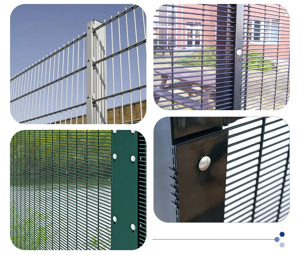 Anti Climb 358 Security Mesh Fence Featuring Tight Mesh Aperture to Prevent Unauthorized Access and Enhance Site Security