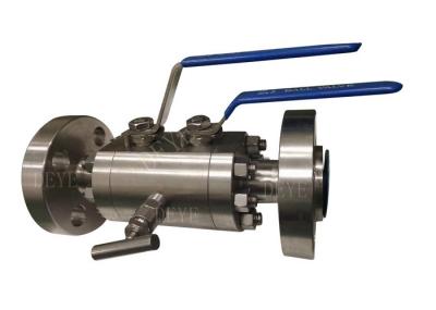 Forged Stainless Steel DBB Ball Valve With Customized Design BV-DBB-02F
