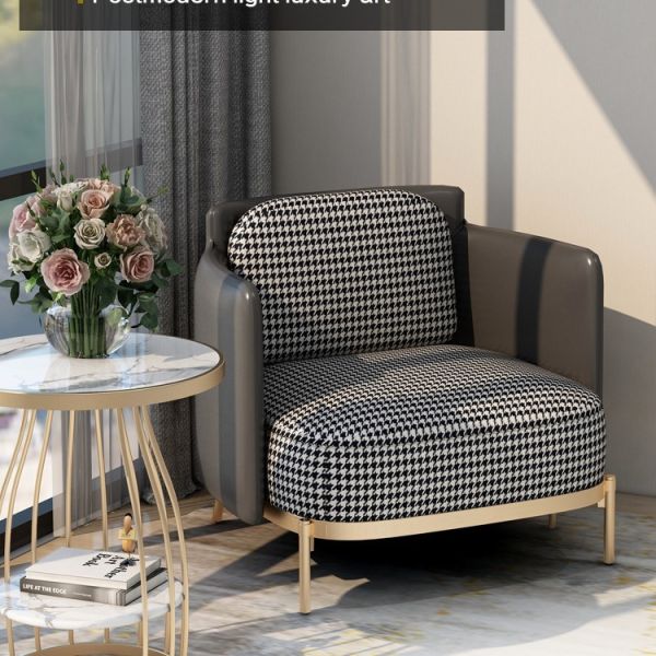 Wholesale PVC Houndstooth Printed Faux Leather Fabric for Decorative Bag Phone Shell Table Mat Sofa Cover Craft Projects