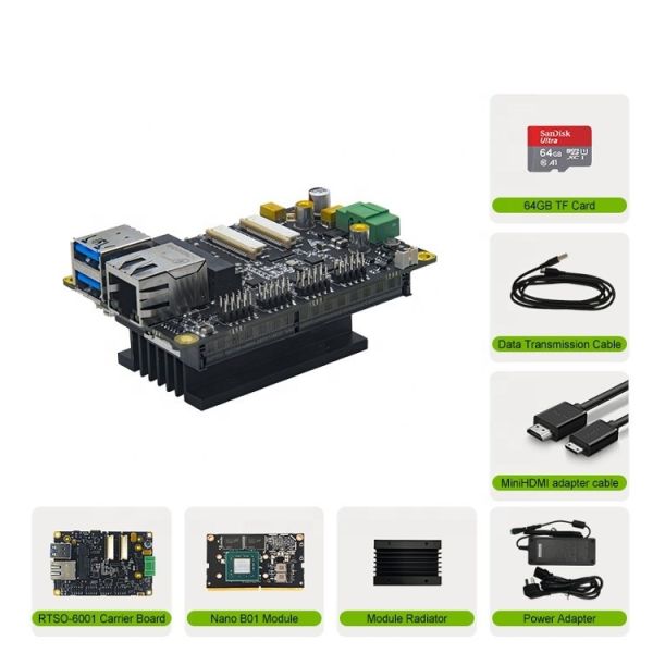NVIDIA Jetson Nano Developer Kit RTS-NANO-DK01 with 4GB RAM and Embedded Camera Case