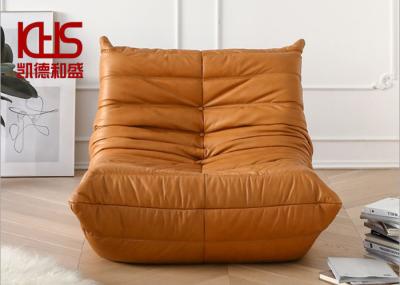Orange Lazy Sofa Toast Tatami Balcony Window Holly Velvet Lounge Chair