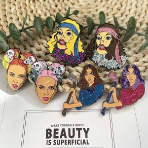 Custom Rose Gold Plated Soft Enamel Lapel Pin with Personalized Design for Promotional Gifts