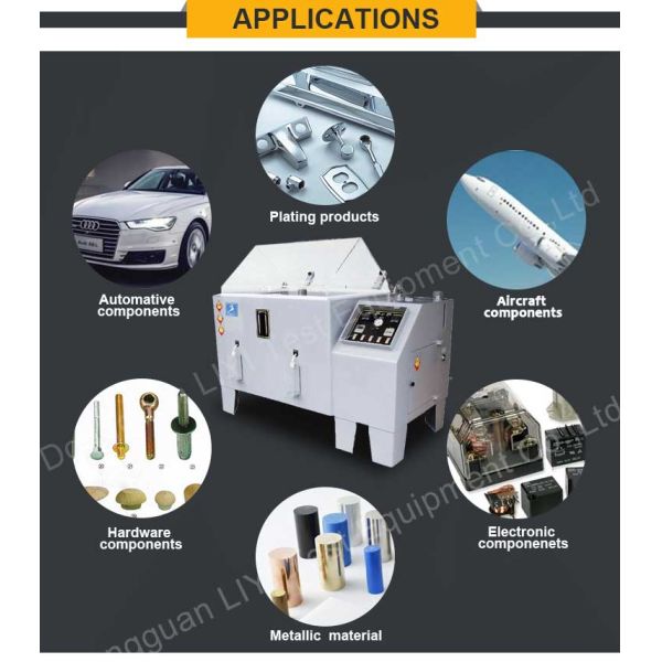 Корозия лаборатории циклическая имитирует камеру брызг соли тестера тумана соли