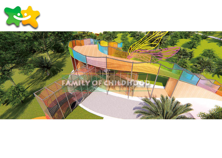 Многофункциональное на открытом воздухе оборудование парка атракционов А03 начинает навыки спорт