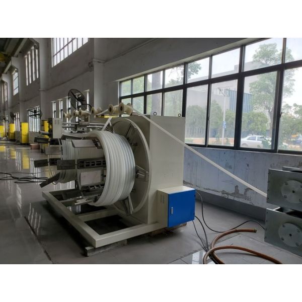AF-63 HDPE Pipe Extrusion Production Line , Plastic Pipe Extrusion Machine