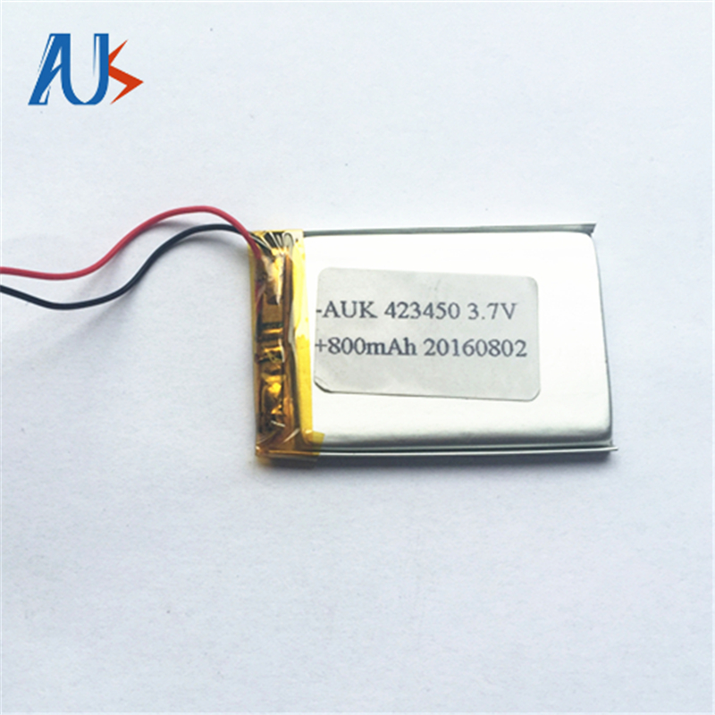 OEM перезаряжаемая литий-ионная батарея 3.7v 800mah 423450