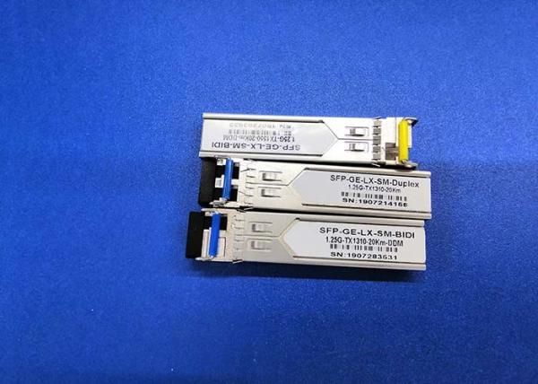 100BASE DFB Laser SFP Transceiver Module LC Connector TX 1490nm RX1550nm BIDI 60KM