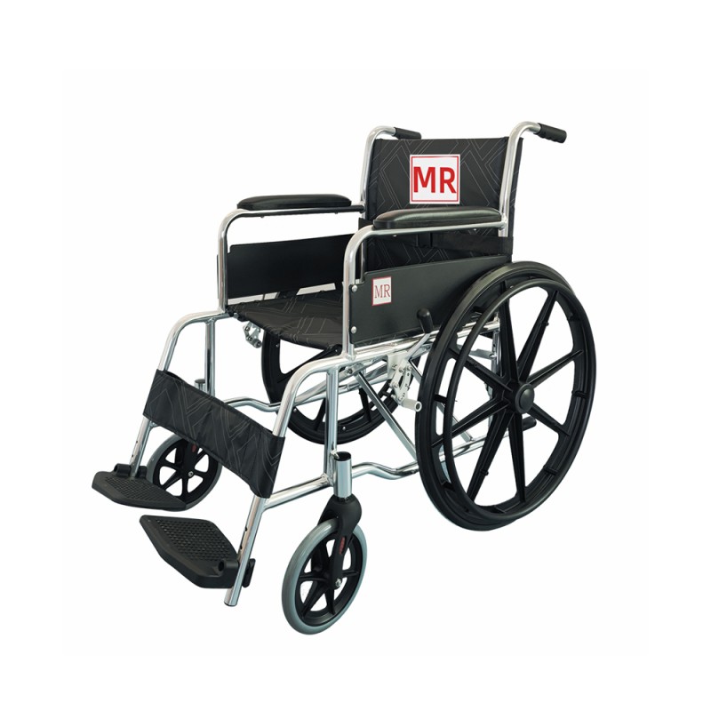 MR Dedicated Medical MRI Compatible Non Magnetic Wheelchair with Adjustable Height Anti Tilt Function Certification