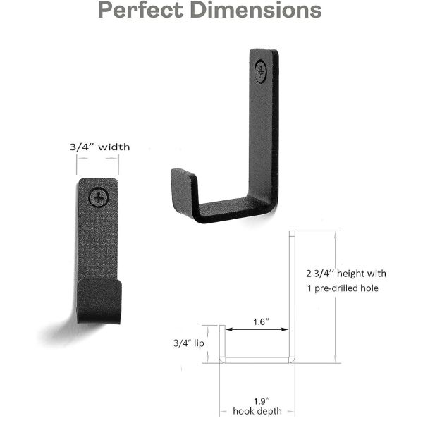Стенные крюки для многофункциональной висящей полки