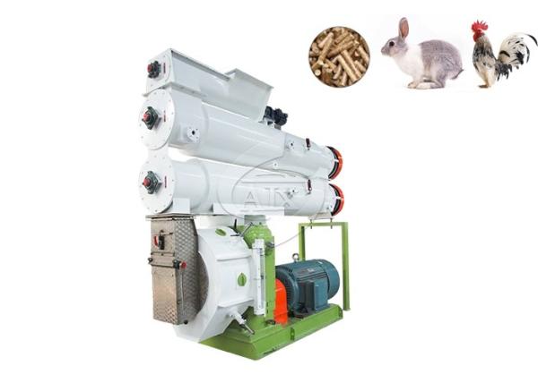 1.5-10mm Animal Feed Pellet Machine Adopt Durable Stainless Steel Material