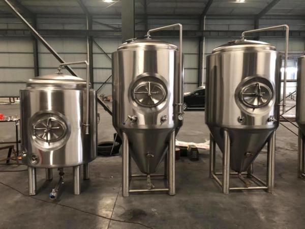 cor cônica da prata da proteção da superfície do tanque de fermentação da cerveja 20HL/30HL