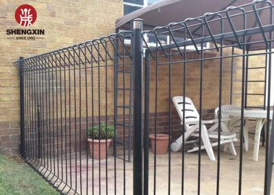 Welded 5mm Wire Brc Mesh Fence Double Loop Roll Top