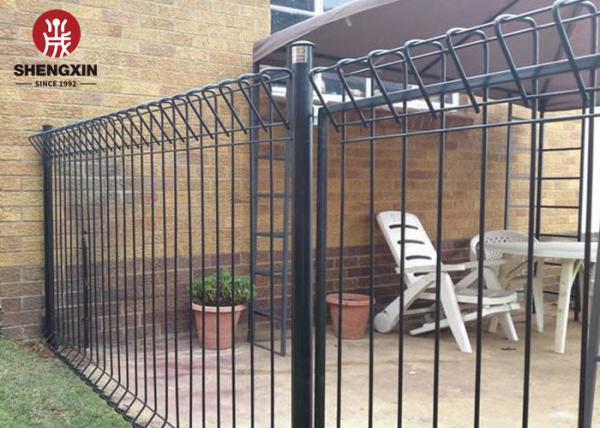 Welded 5mm Wire Brc Mesh Fence Double Loop Roll Top