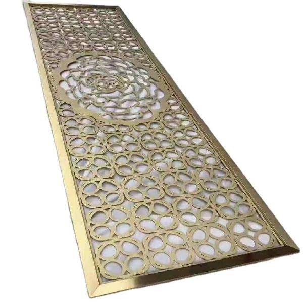 Interior Decoration CNC Cut Metal Screen Home Room Partition Panels