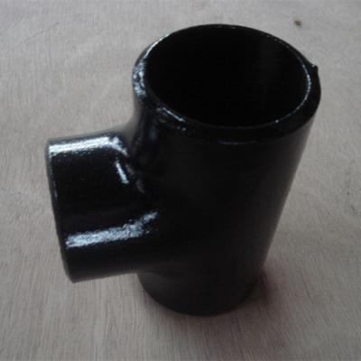 Tuyau de noir de l'acier au carbone A53 Sch160 réduisant l'égal Sch40 Sch80 A234 WPB ASTM B16.9 de pièce en t