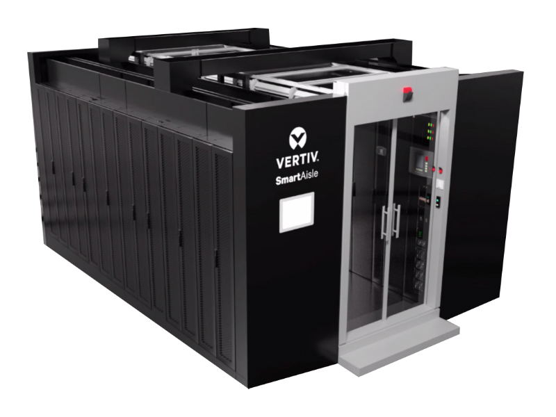 Vertiv SmartAisle 3 AI-Enabled Modular Data Center with Three Phase Power and 100000 Wh Electric Energy