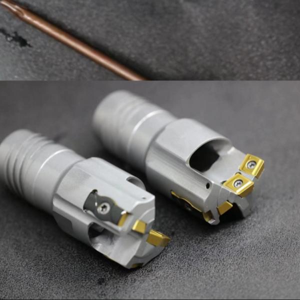 Broca de arma Indexable do furo profundo de broca de arma D25.4mm da liga dura para a perfuração do metal