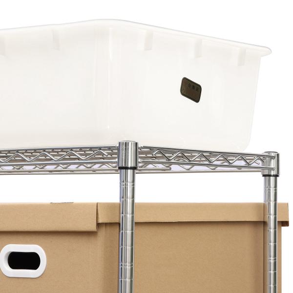 Custom 5 Tier Metal Wire Display Racks Heavy Duty  Retail Wire Display Racks