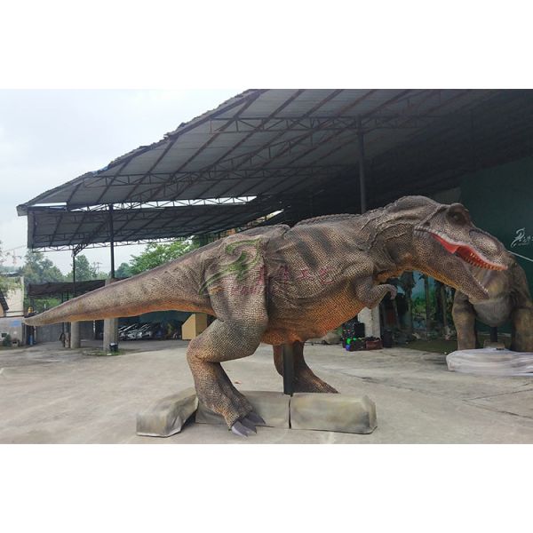 Customizable Sculpted Stage Realistic Dinosaur Model With Dinosaur Sound