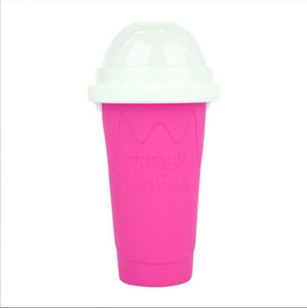 Lid DIY Slushie Maker Cup Magic Slushy Maker Squeeze Cup Summer Quick Frozen Cooling Smoothie Pinch Cup