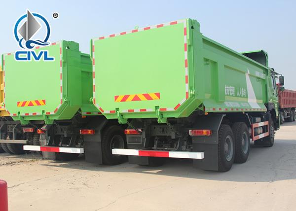 U-profil Carriage Grey HOWO Trucks Small Dumper For Cleaning Muck