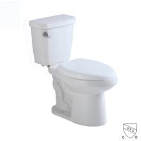 Double couverture de ralentissement de silence de commode de morceau de toilette en deux pièces occidentale