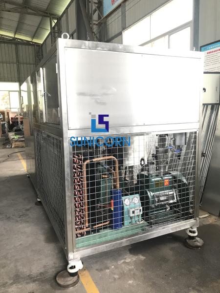 Tecnologia excelente industrial do controle de temperatura da máquina de secagem do gelo 33KW