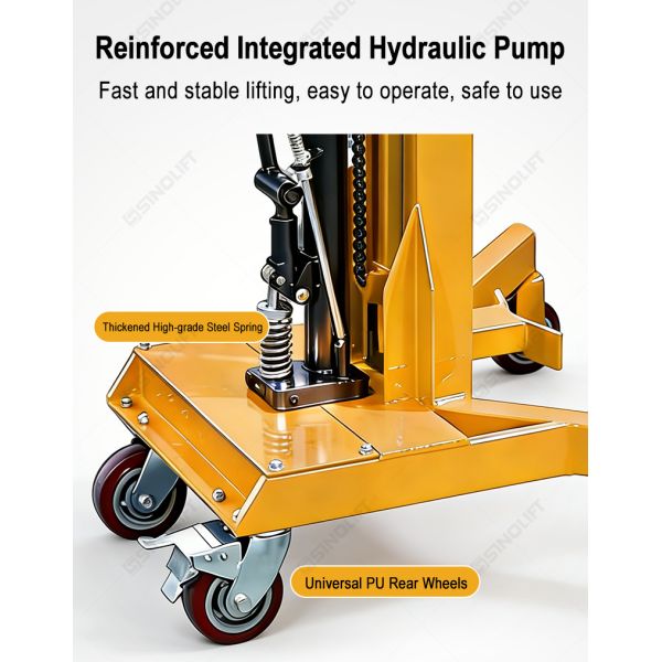 DTF450 Foot-Operated Hydraulic Drum Truck