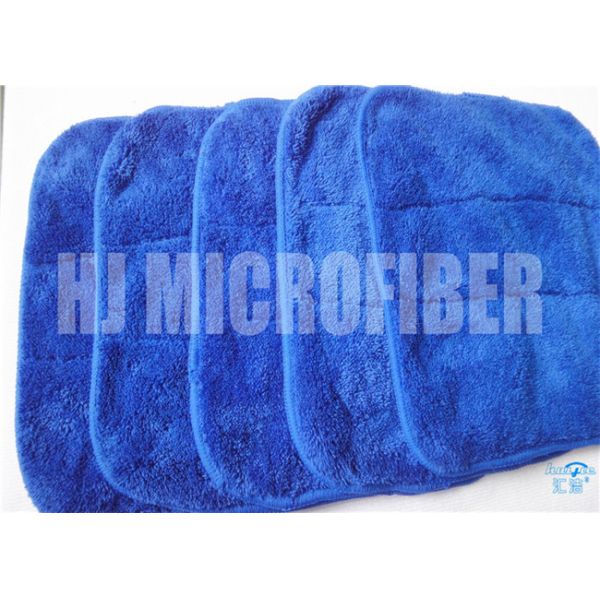 Голубое 20% полиамид 80% полиэстер ткани чистки автомобиля Микрофибер цвета супер мягкое супер абсорбент