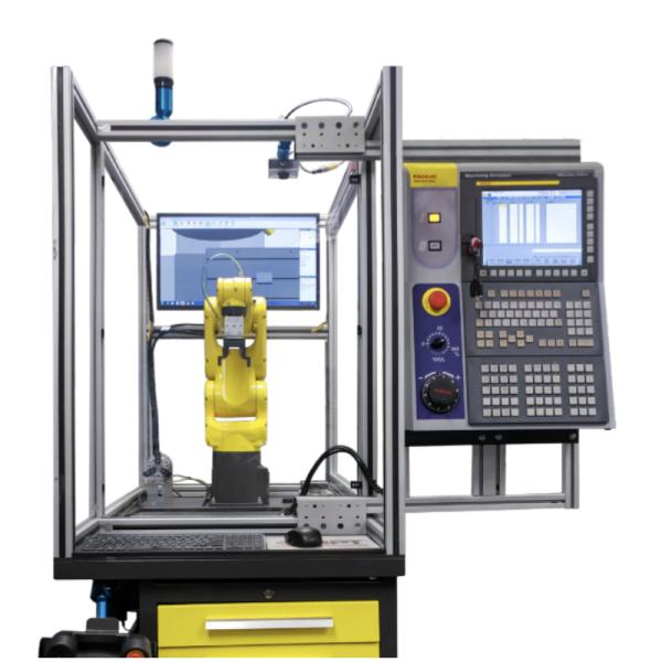 Fanuc ER-4iA with R-30iB Mate Plus Controller Fanuc ER-4iA CERT Cart for Material Handling