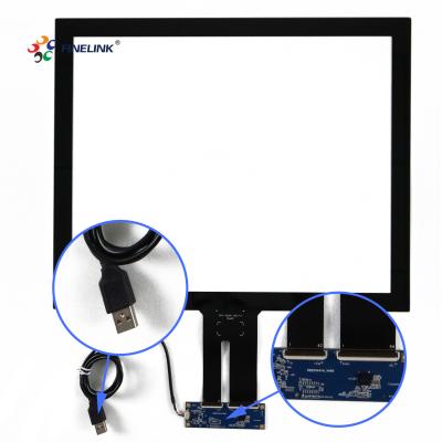 PCAP 10 pontos de toque 19 polegadas Kit de sobreposição de painel de tela sensível ao toque USB