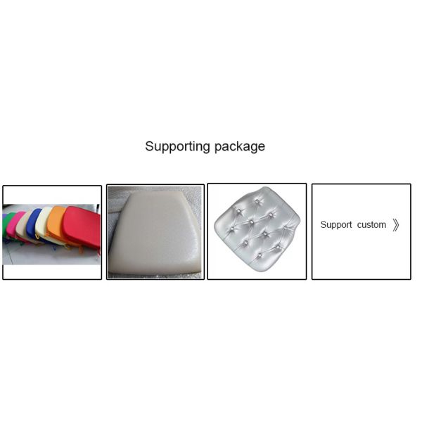 Recyclable PC Resin Acrylic Outdoor Chiavari Chair Easy To Carry