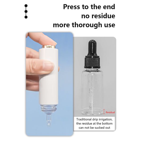 Voyage étanche de luxe de Petg bouteilles de compte-gouttes d'oeil de 15 ml