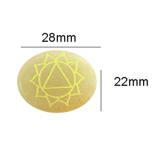 7 Chakra Stone sets Reiki Crystals Chakra Stones for Healing Support Custom Size OEM