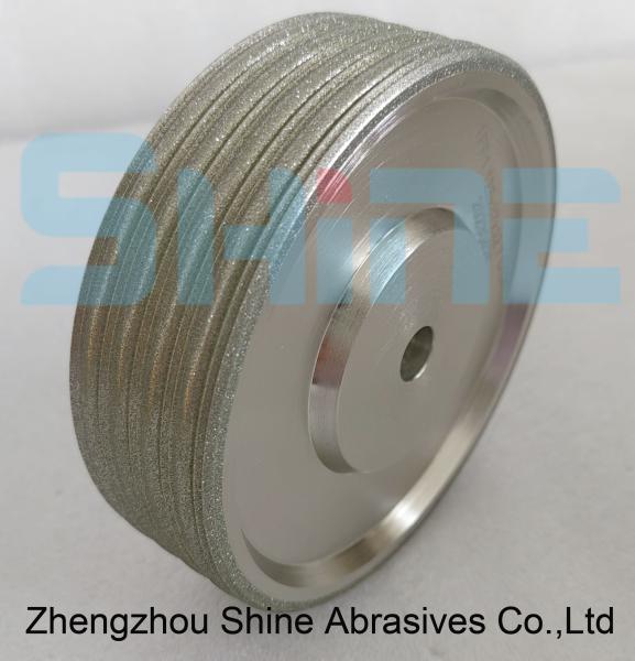 electroplated diamond dressing roller for corrugated roller of packaging machine