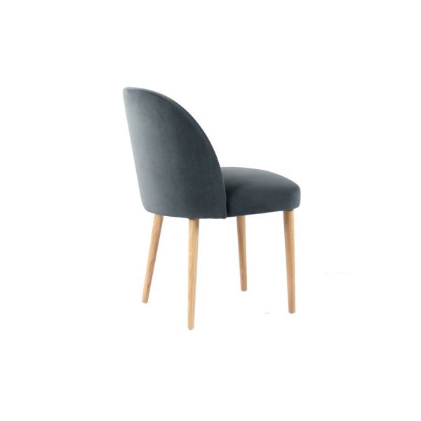 Strong 630mm 840mm Velvet Upholstered Chairs   For Cafe