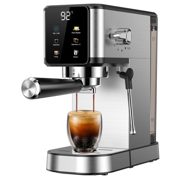 Anbolife BC5383 20 Bar Semi-Automatic Espresso Coffee Maker with Milk Tank
