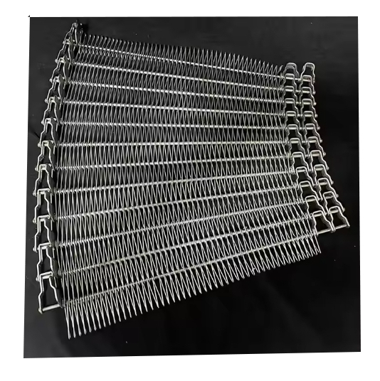 600 Degree Heat Resistant Drying Mesh Belt Stainless Steel Wire Conveyor For High Temperature Tunnel