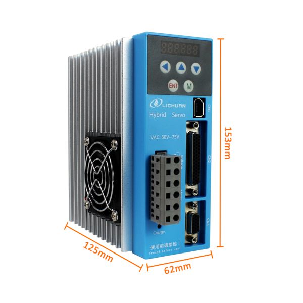 Lichuan Nema 34 Stepper Motor 10N.m CNC Machine Motor 2 Phase Nema 34 Closed Loop Stepper Motor Kit LC86H2128+LCDA808F