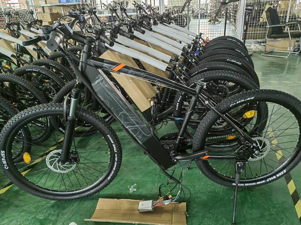 железный каркас велосипеда X3 велосипеда снега горы 500w электрический высокуглеродистый 29 дюймов