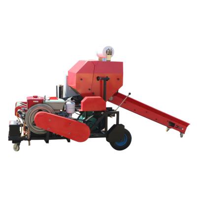 High Productivity Farm Animal Feed Production Straw Feed Baler