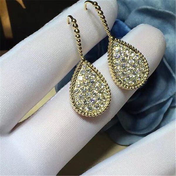 Jewelry factory in Shenzhen, China Bn Diamond Earrings 18k white gold yellow gold rose gold Diamond Earrings