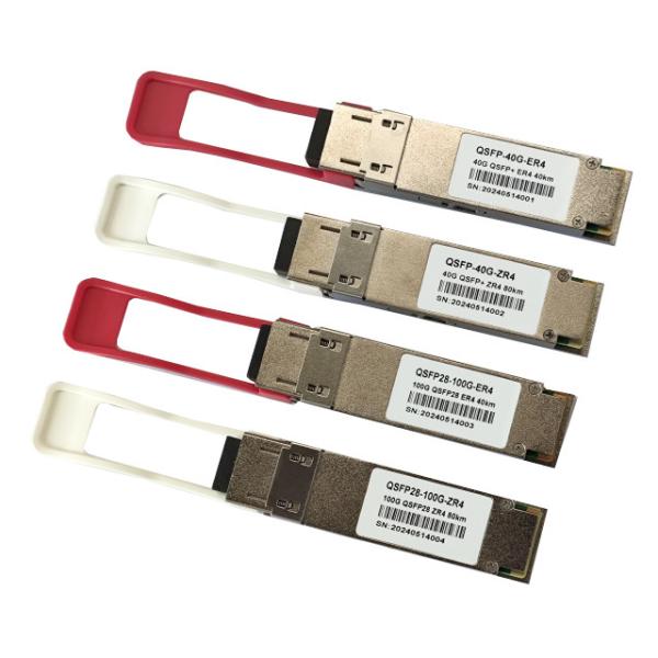 Fiber Optic Transceivers QSFP28-100G-ZR4 DDM Compatible qsfp28 transceiver module 1310nm 80km ZR4 LC Optical module