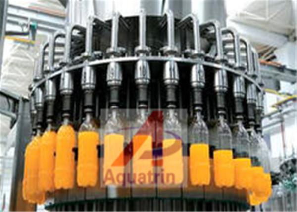 6000 Bottles/H 30000BPH Fruit Juice Processing Line Plastic PET 380V