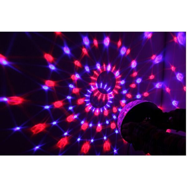 Disco DJ Stage LED Christmas Light Crystal Magic Ball Effect 6 Color / 3 Color