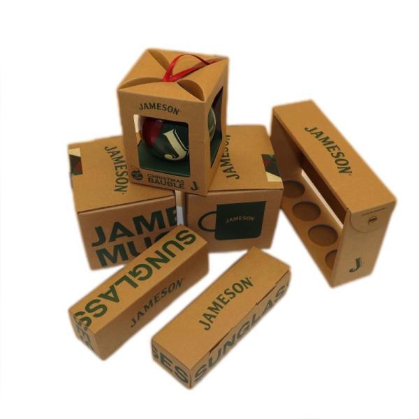 kraft folded or rigid Paper Gift Box Sustainable Biodegradable OEM