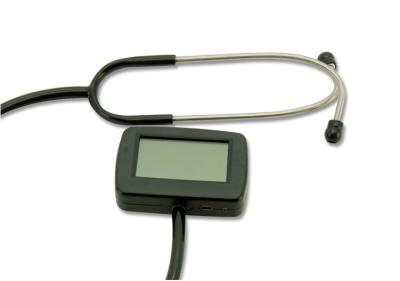 Multi-function digital visual electronic stethoscope + ECG + spo2 pulse oxygen Saturation with CE Approved CMS-M