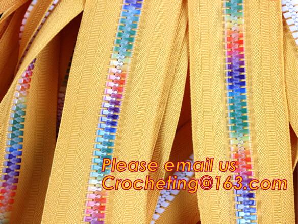 zipper manufacturer wholesale 5# metal brass ykk zipper two open end zipper double zipper sliders garment